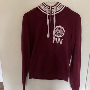 Victoria’s Secret pink 3/4 zip hoodie